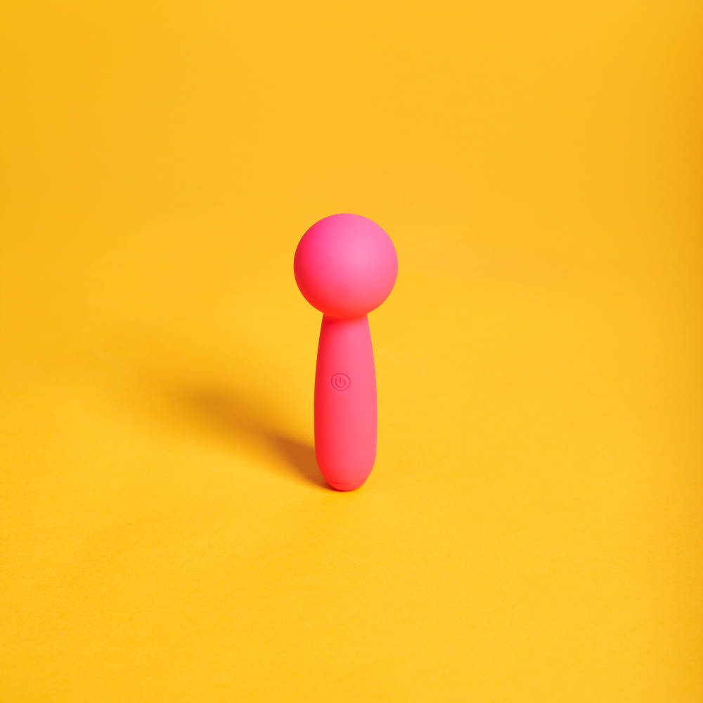 Lolly mini wand vibrator detail