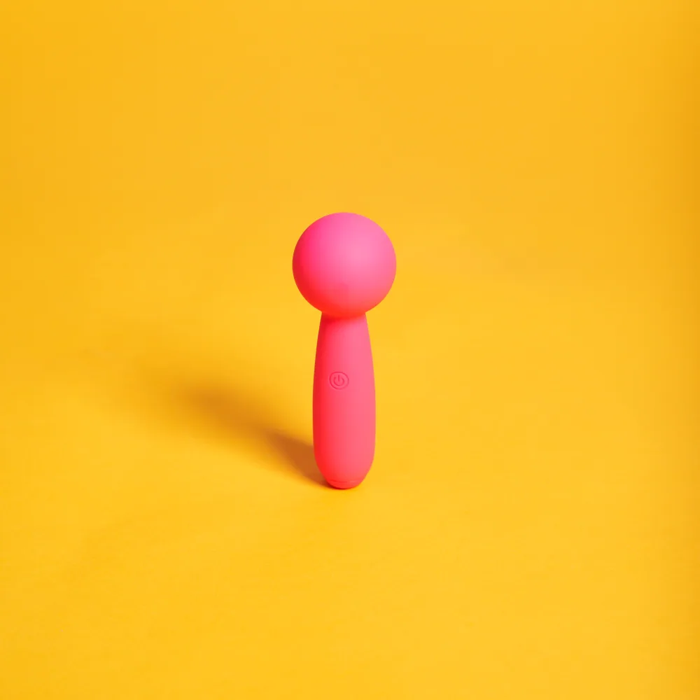 Lolly mini wand vibrator detail